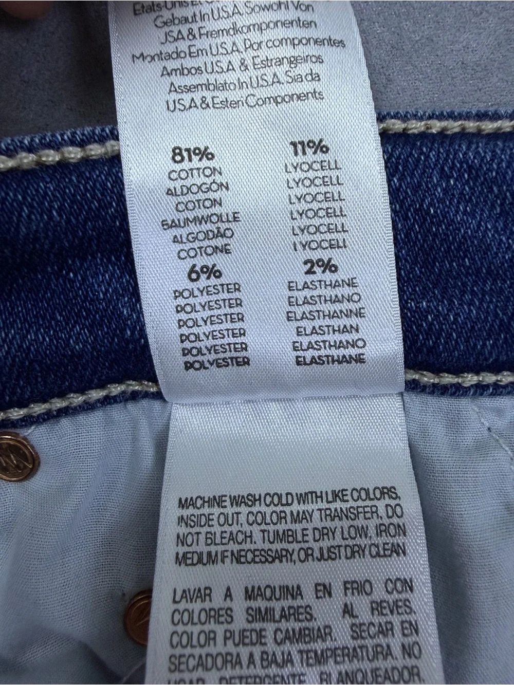 MOTHER The Insider Crop Step Fray Jeans Sweet And Sassy Size 27